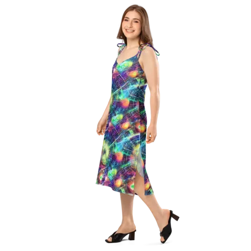 Nova Network on a Slip Dress