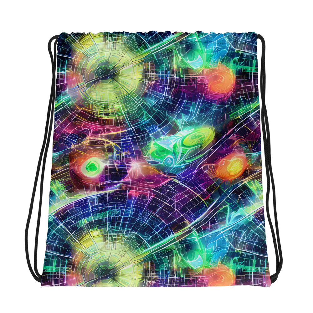Nova Network on Drawstring Bag — Photo