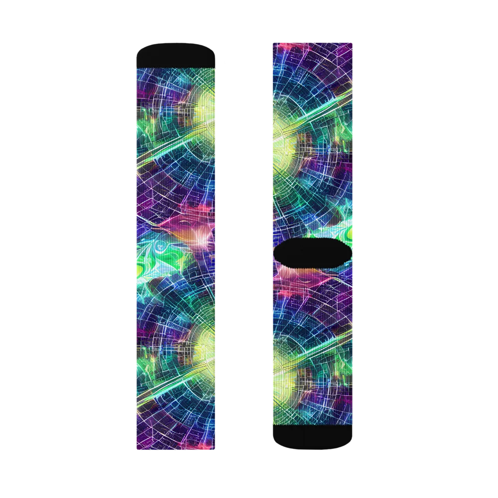 Nova Network on Socks — Right Sock