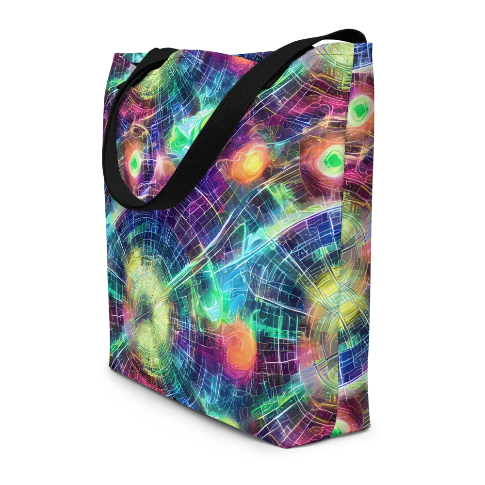 Nova Network on Large Tote Bag W/ Pocket — Front