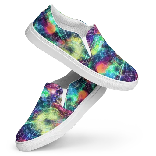 Nova Network on a Women's Slip-On Canvas Shoes
