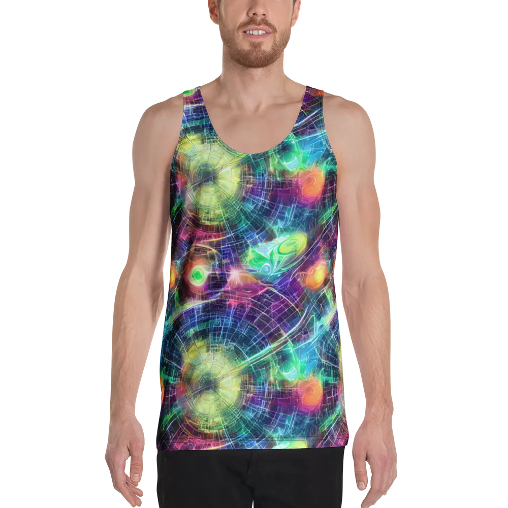 Nova Network on Men's Tank Top — Front
