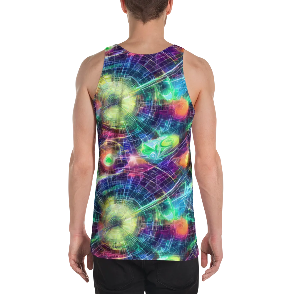 Nova Network on Men's Tank Top — Back
