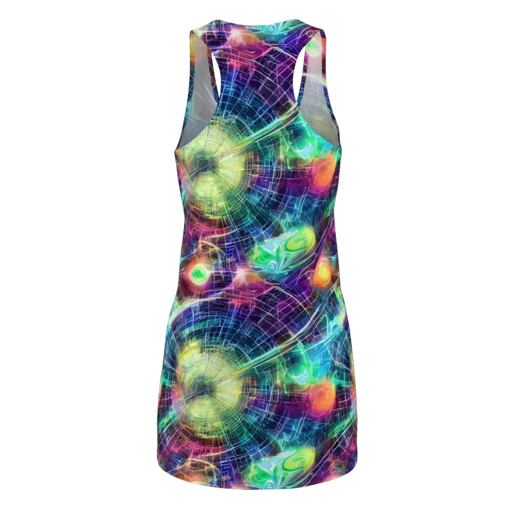 Nova Network on Racerback Dress — Back