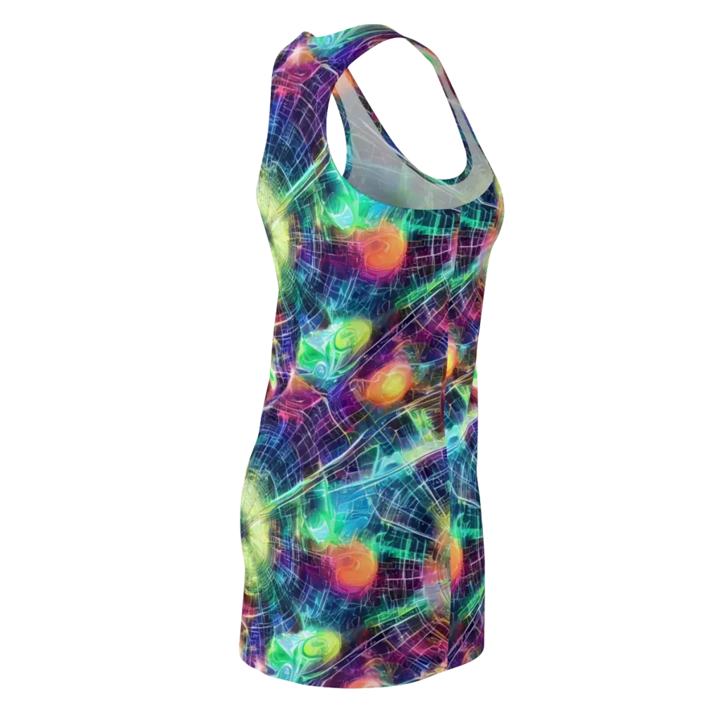 Nova Network on Racerback Dress — Back Side