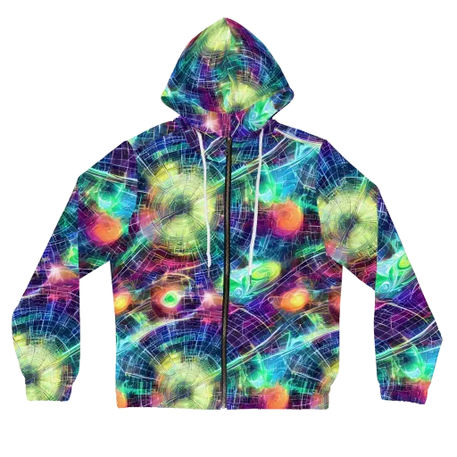 Nova Network on a Women's Full-Zip Hoodie