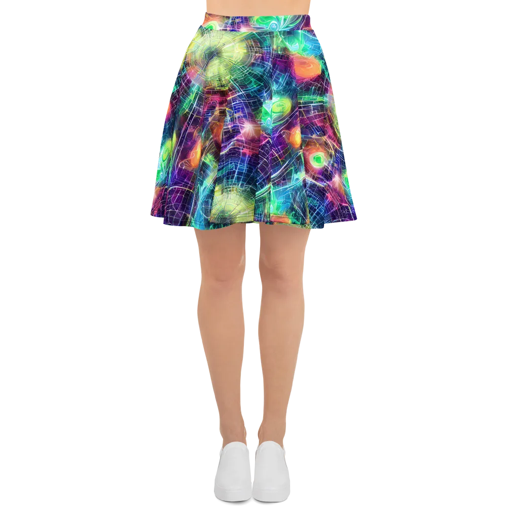 Nova Network on Skater Skirt — Front