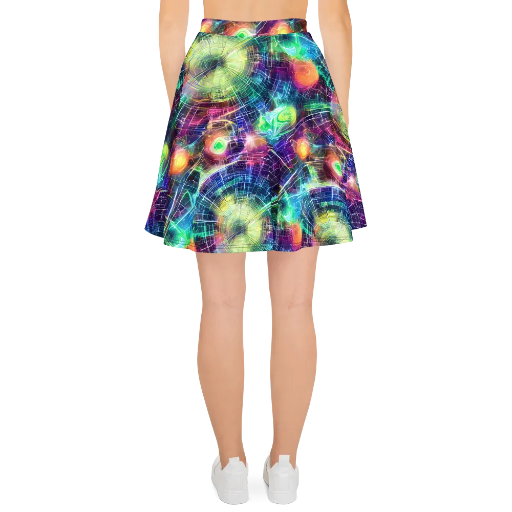 Nova Network on Skater Skirt — Back