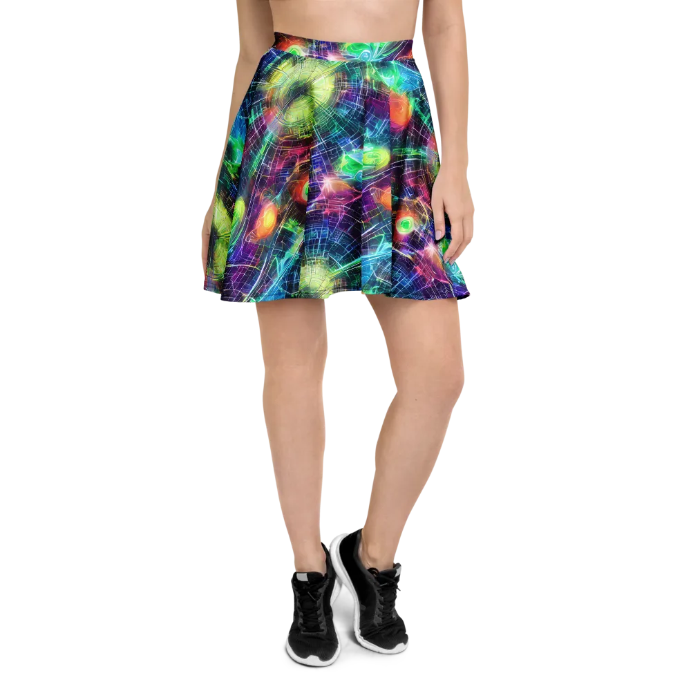 Nova Network on Skater Skirt — Front