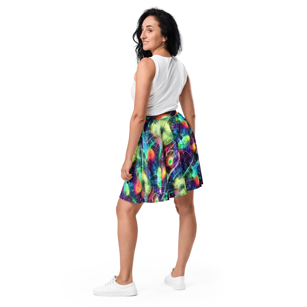 Nova Network on Skater Skirt — Back