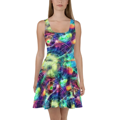 Nova Network on a Skater Dress