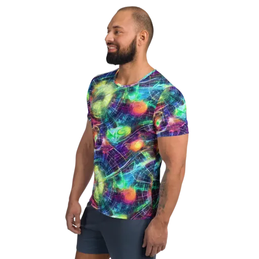 Nova Network on a Men's Athletic T-Shirt