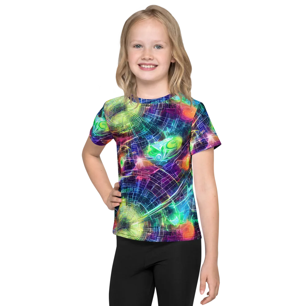 Nova Network on Kids Crew Neck T-Shirt — Front