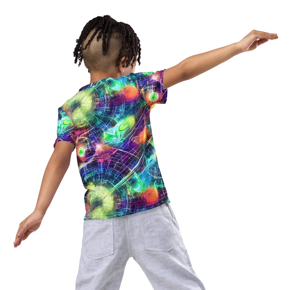 Nova Network on Kids Crew Neck T-Shirt — Back
