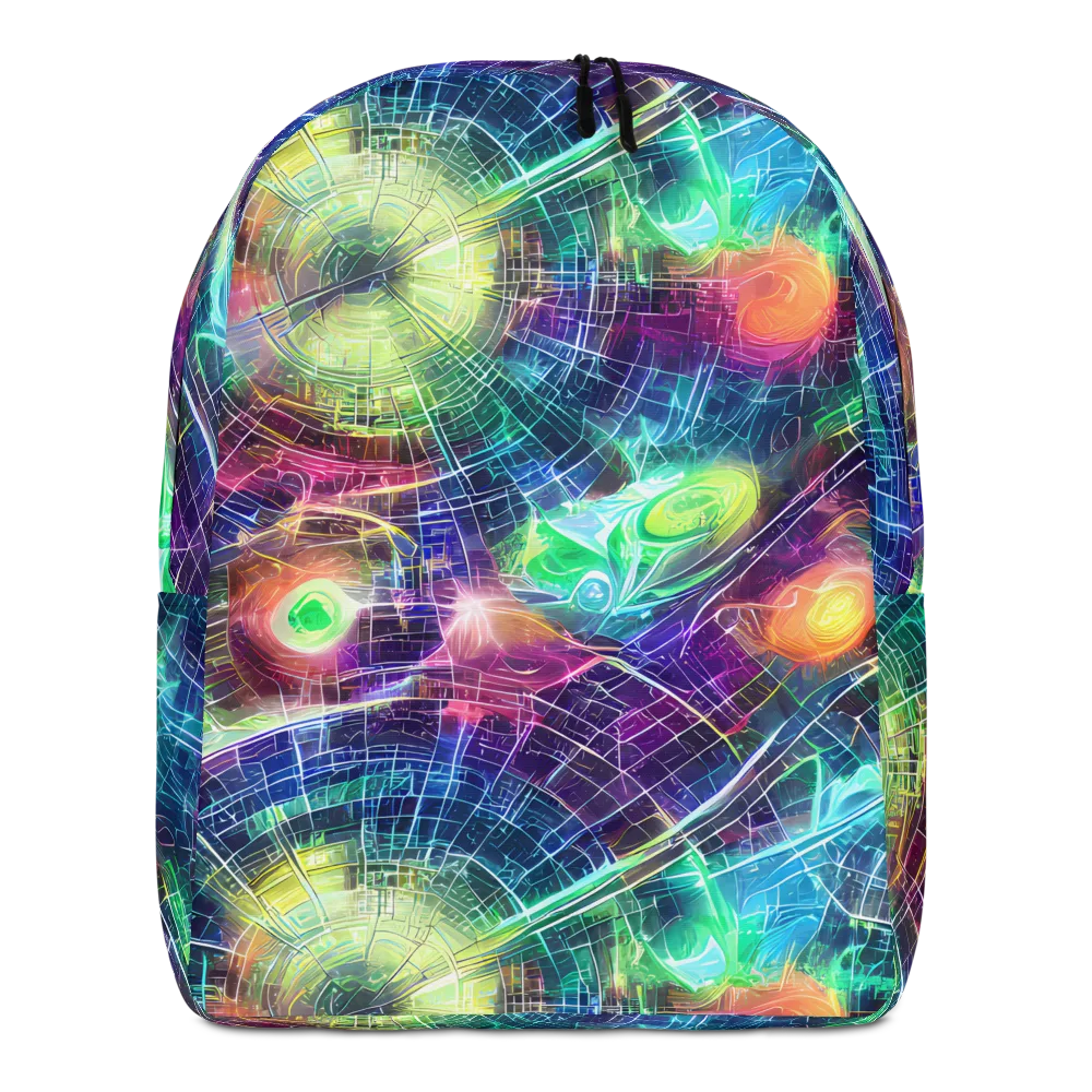 Nova Network on Minimalist Backpack — Front