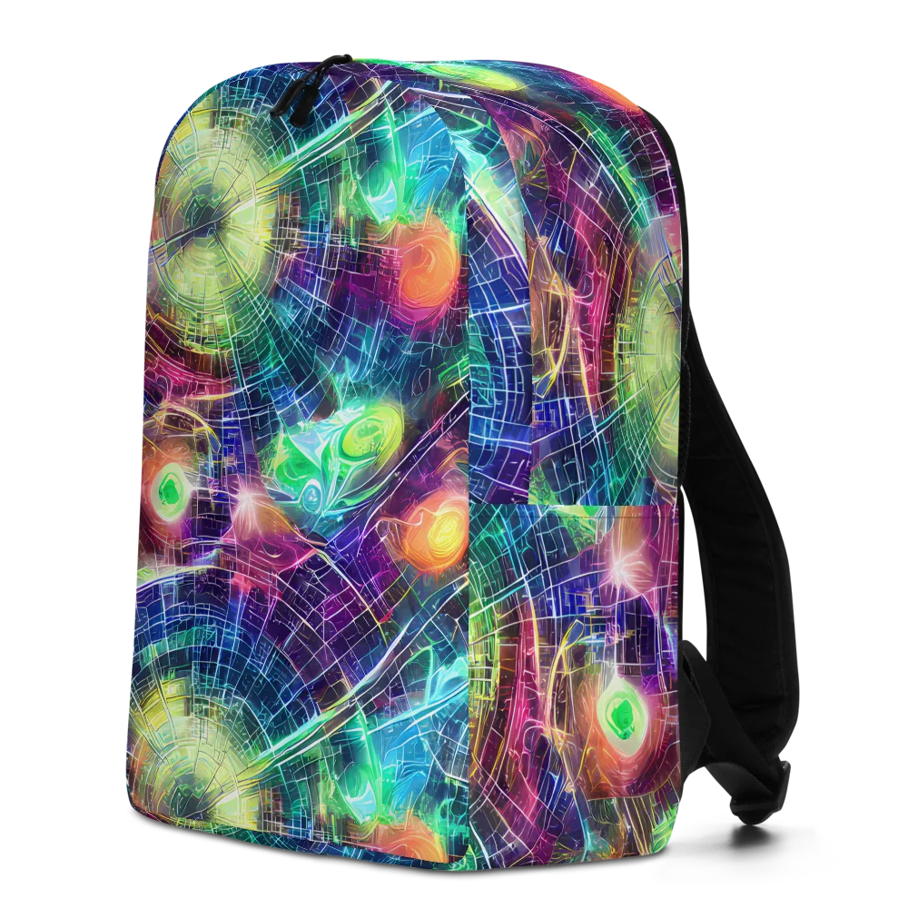 Nova Network on Minimalist Backpack — Left