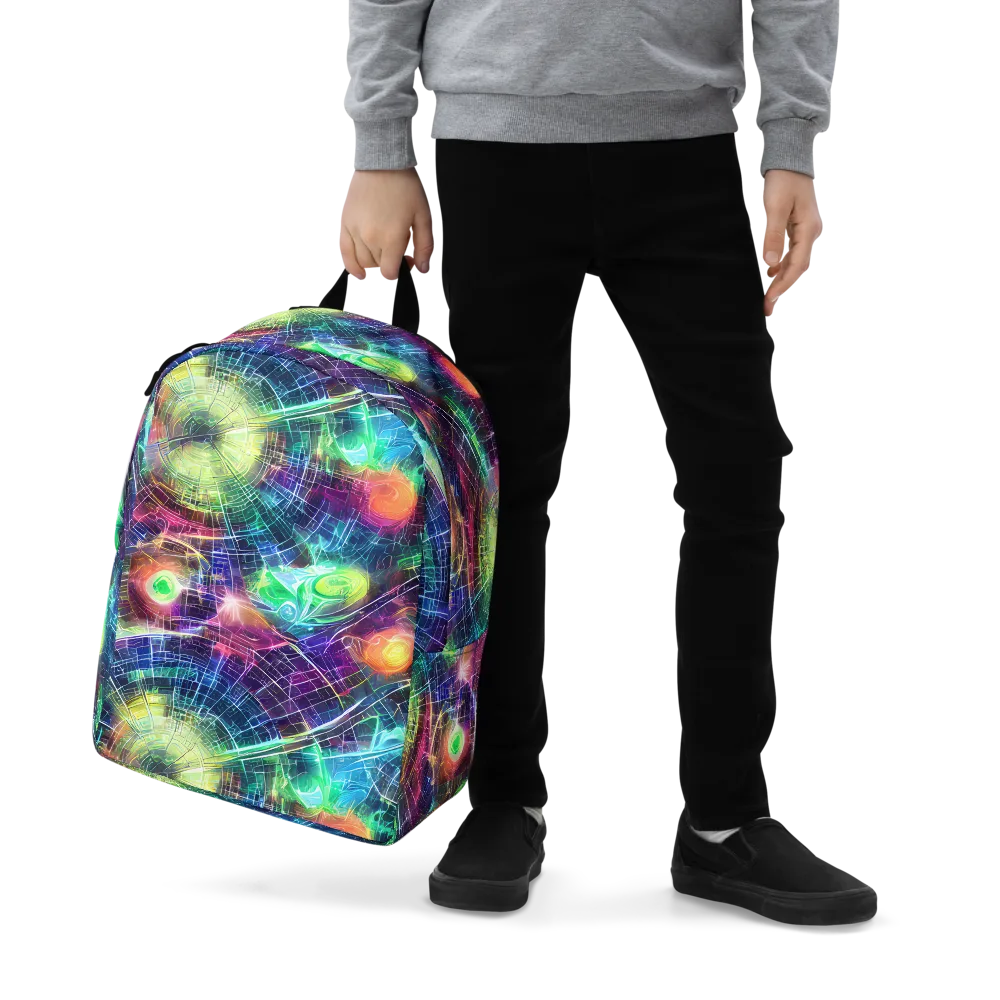 Nova Network on Minimalist Backpack — Zoomed-in