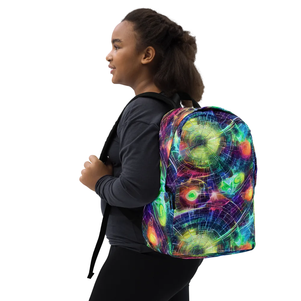 Nova Network on Minimalist Backpack — Right Front