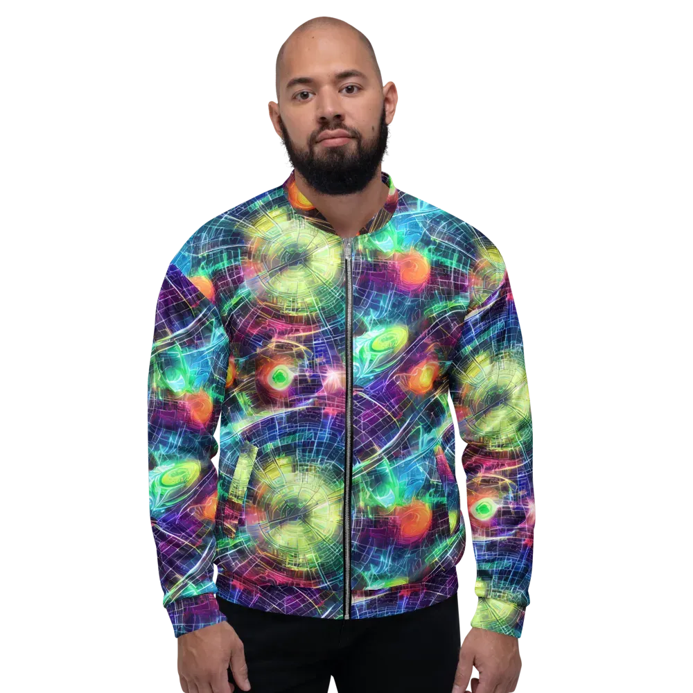 Nova Network on Bomber Jacket — Front