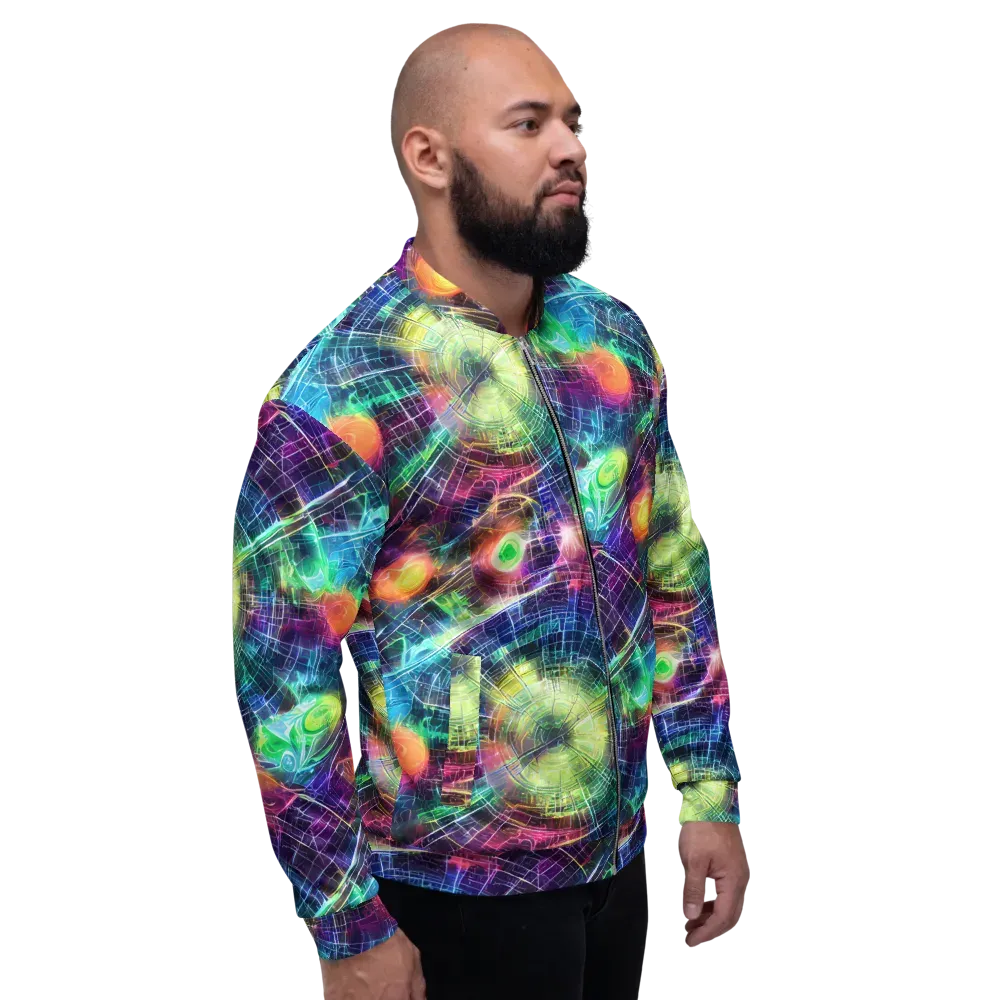 Nova Network on Bomber Jacket — Right