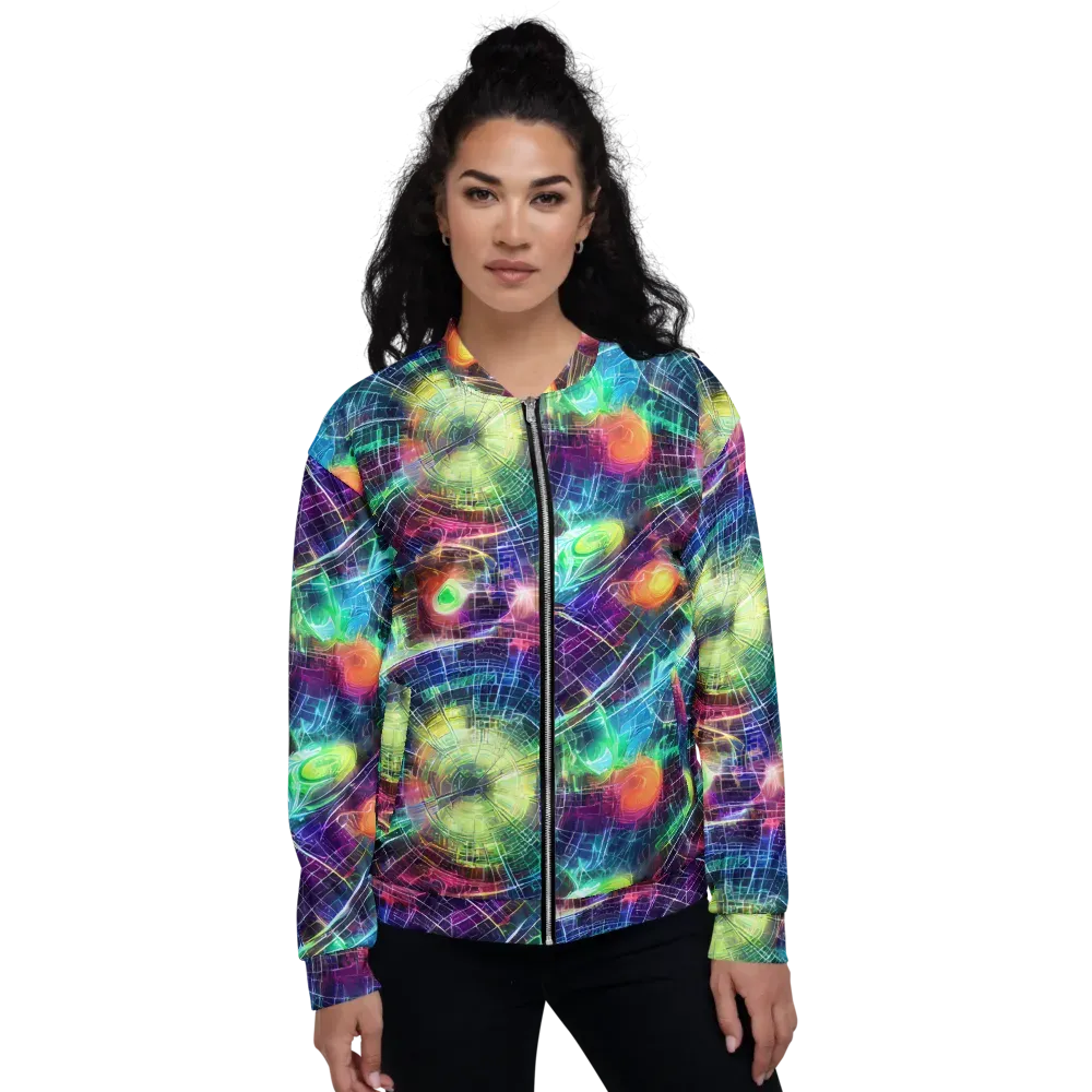 Nova Network on Bomber Jacket — Front