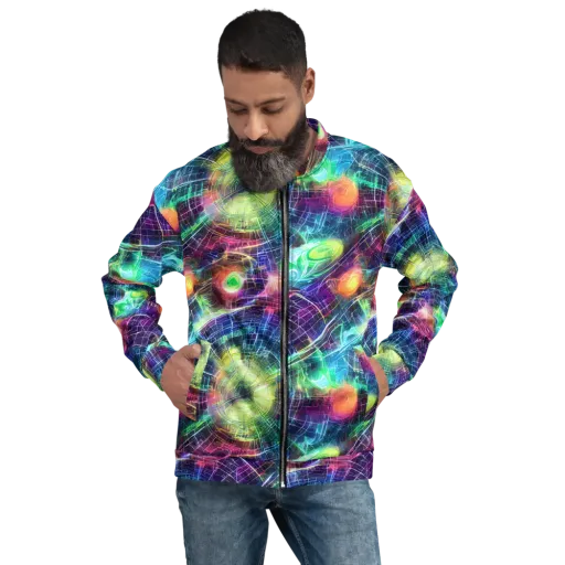 Nova Network on a Bomber Jacket