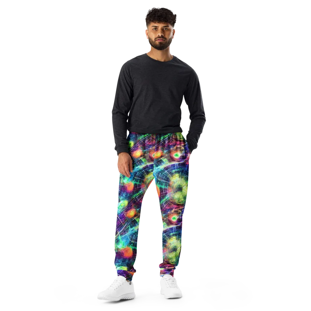 Nova Network on Men's Joggers — Front