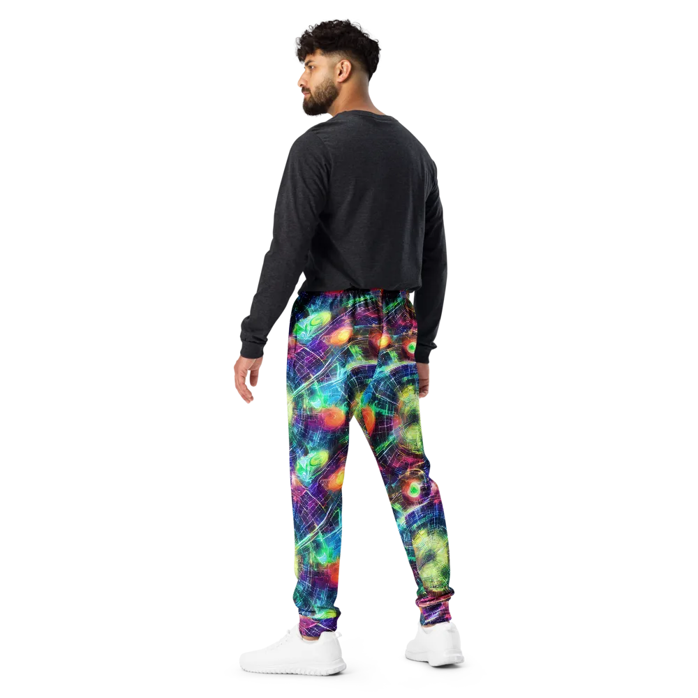 Nova Network on Men's Joggers — Back