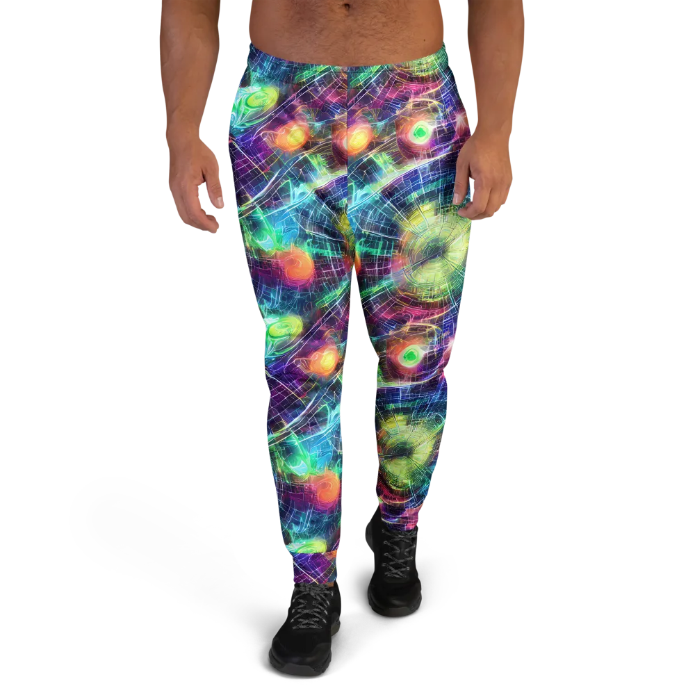 Nova Network on Men's Joggers — Front