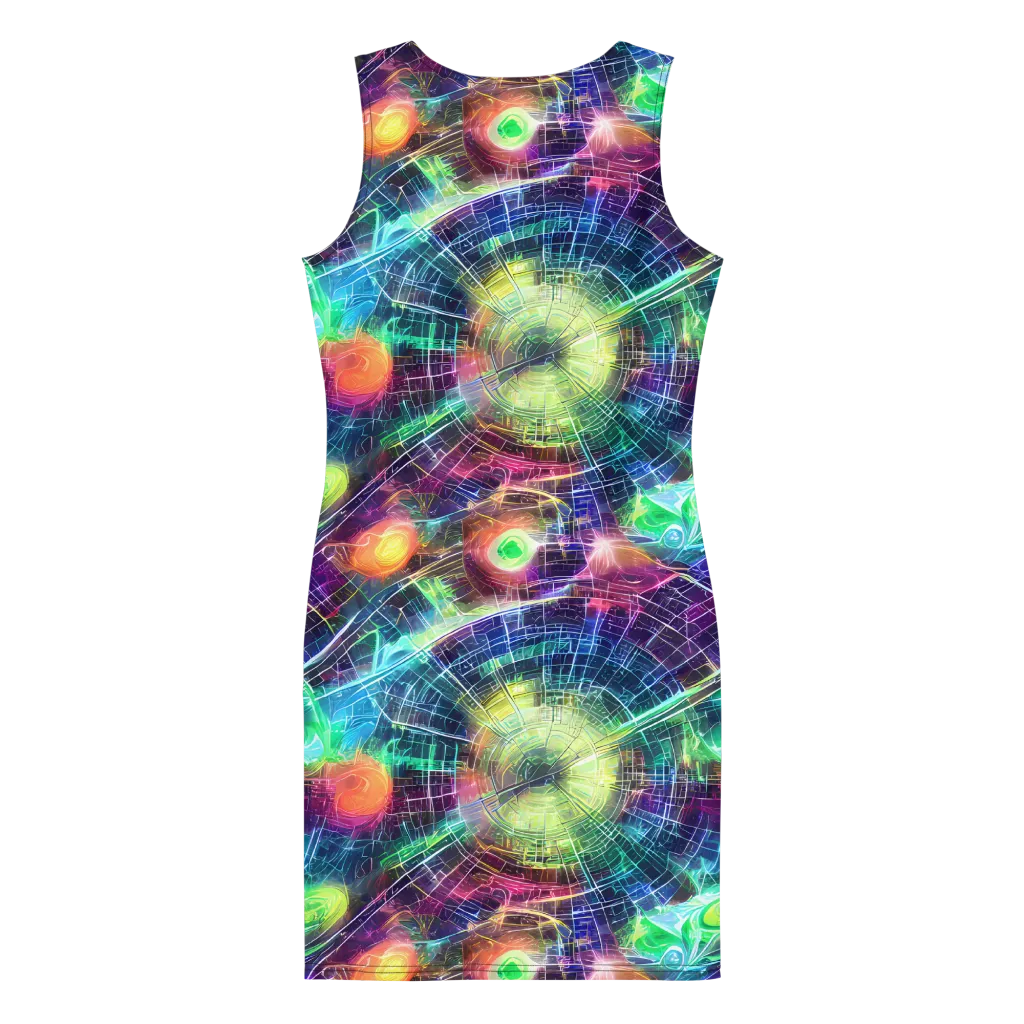 Nova Network on Bodycon Dress — Back