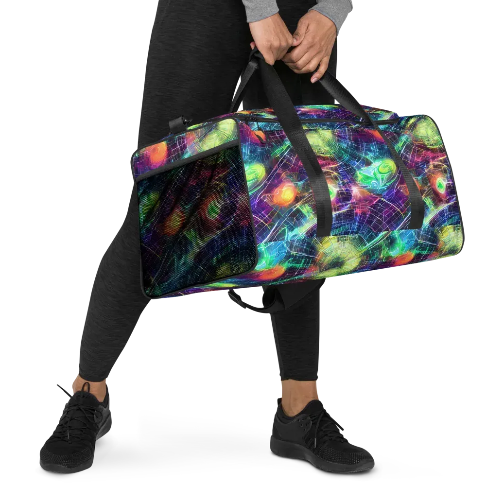 Nova Network on Duffle Bag — Right Front