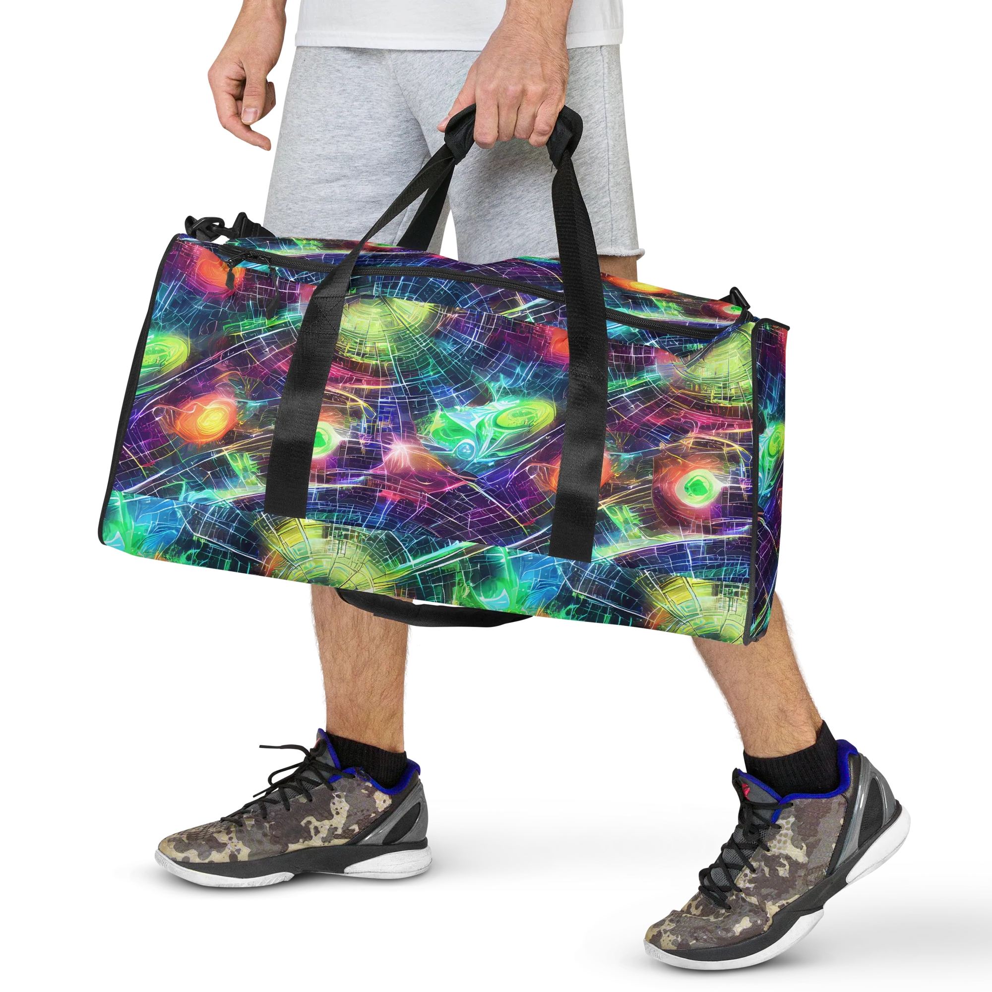 Nova Network on Duffle Bag — Front