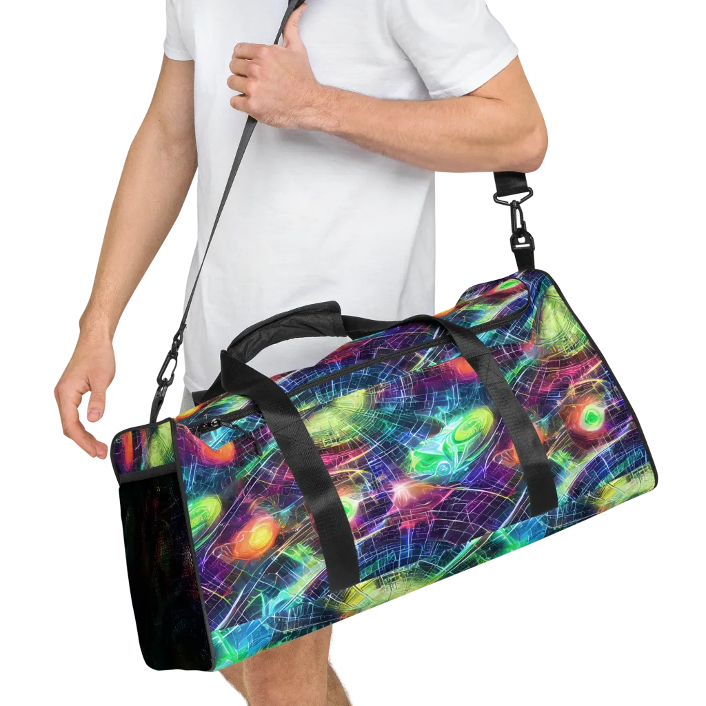 Nova Network on Duffle Bag — Right Front