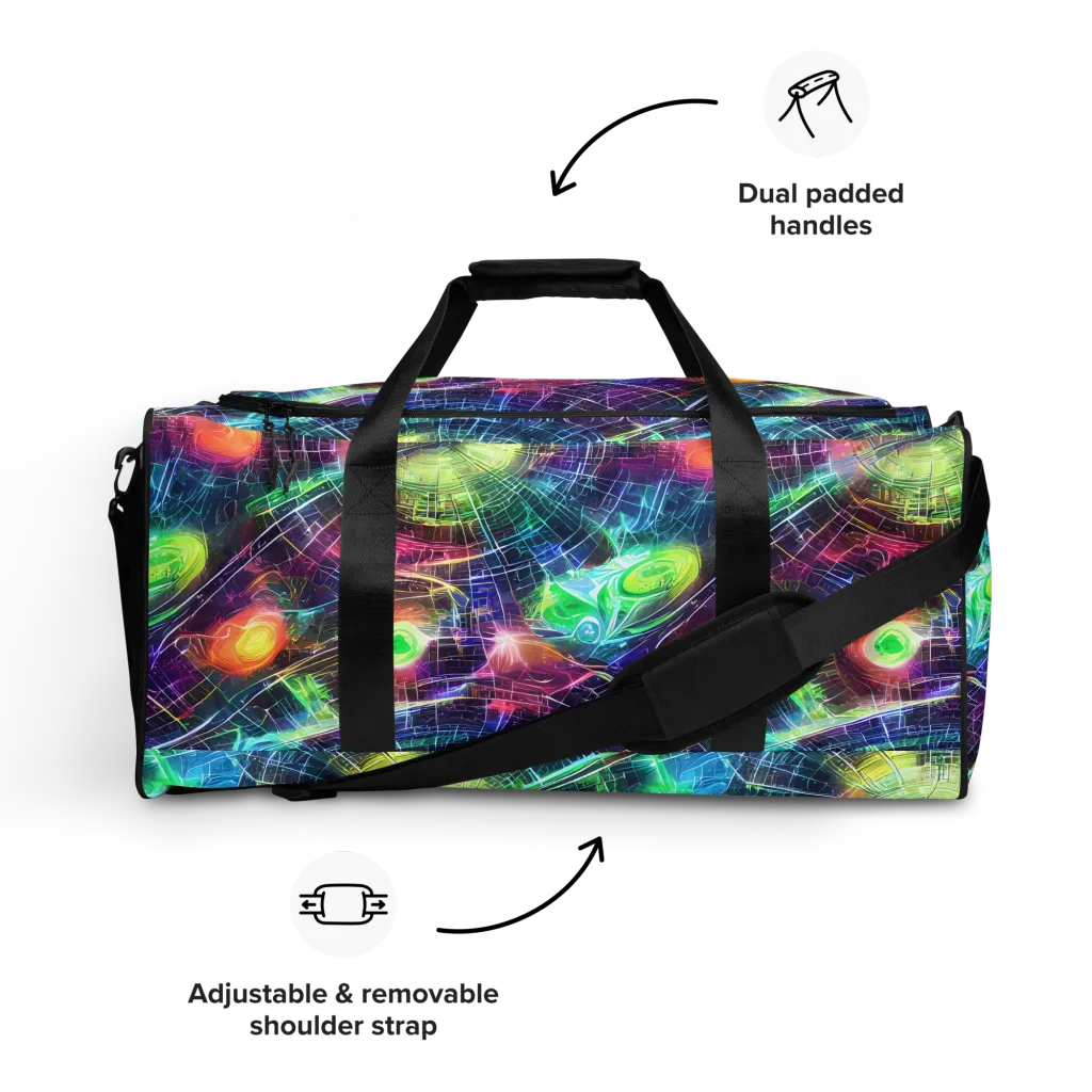 Nova Network on Duffle Bag — Front