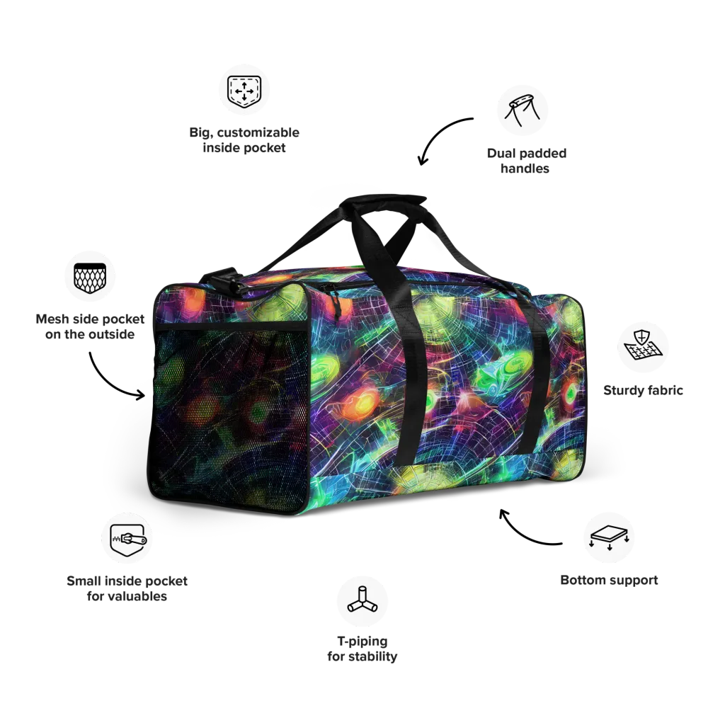 Nova Network on Duffle Bag — Right Front