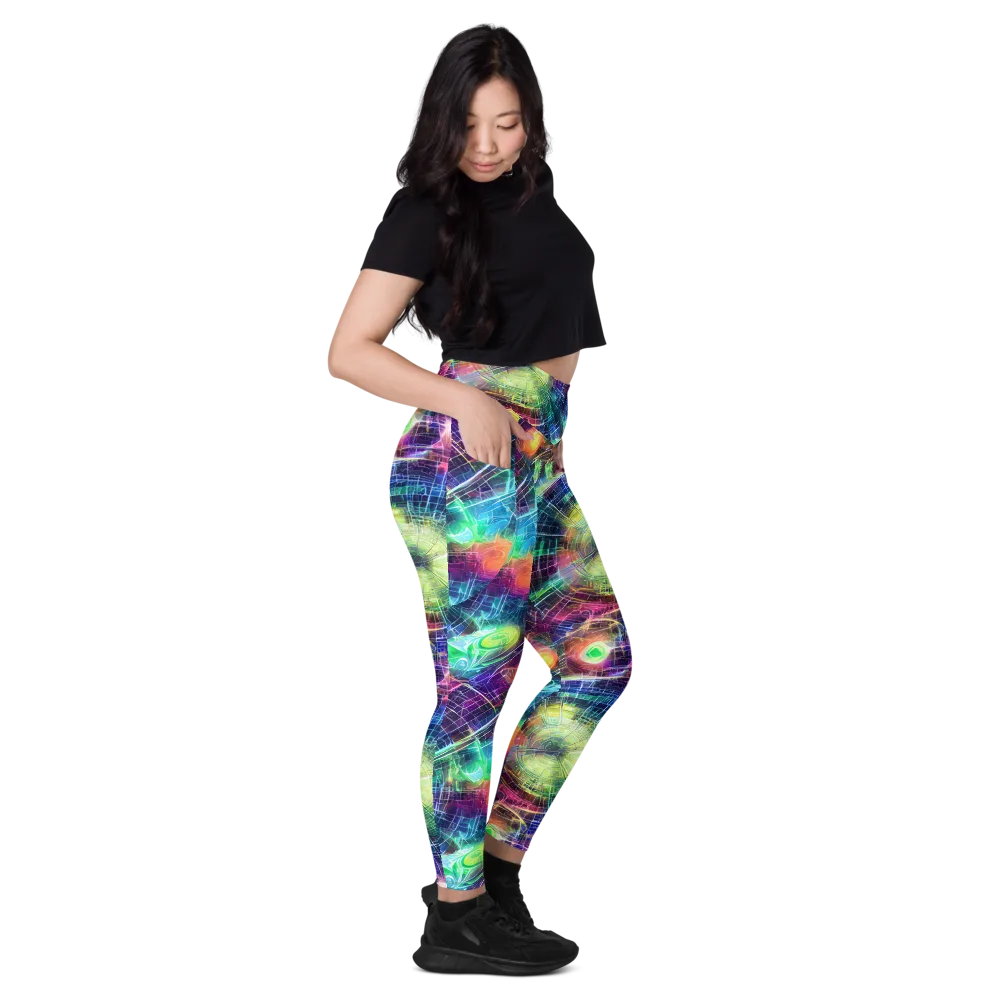 Nova Network on Leggings with Pockets — Right