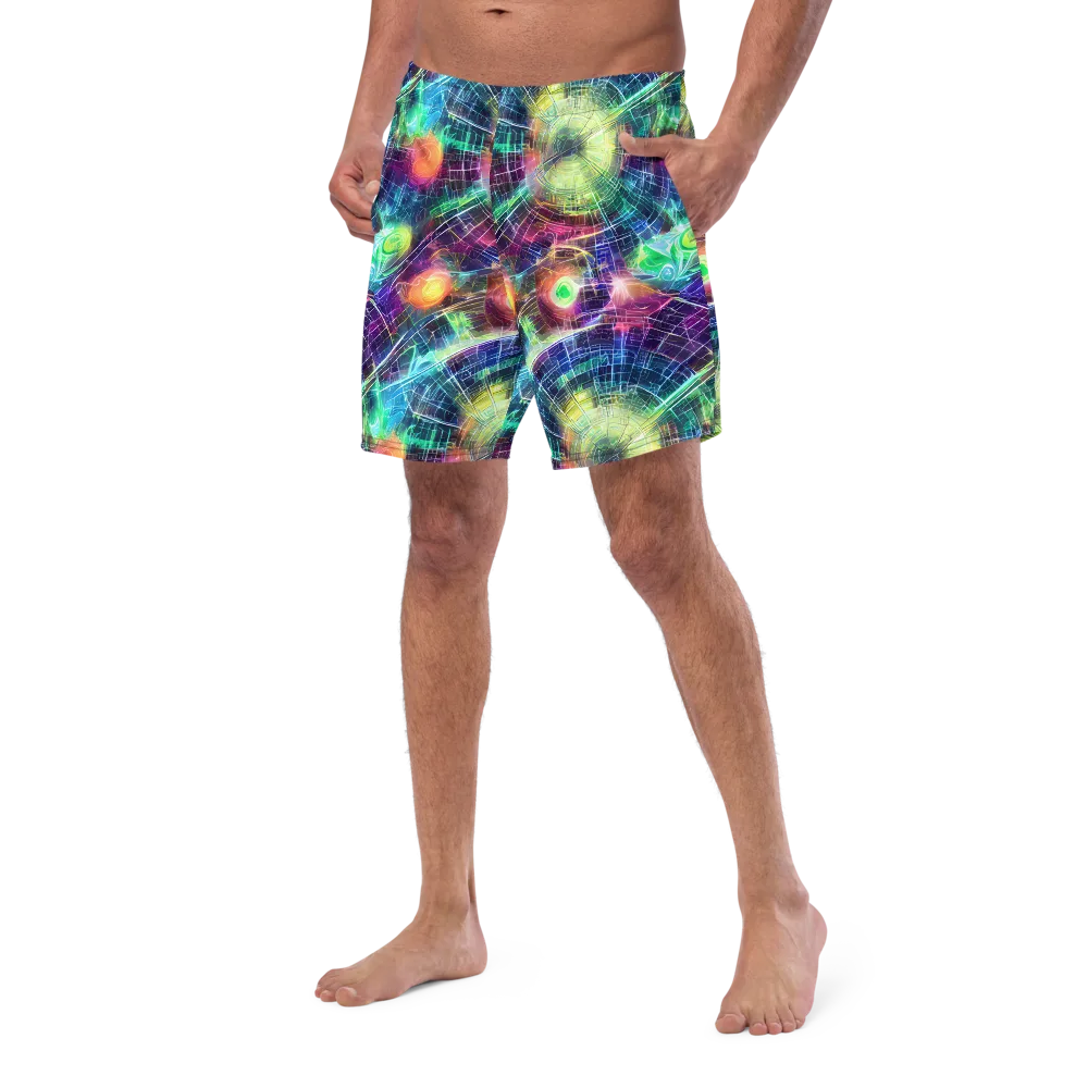 Nova Network on Swim Trunks — Left Front