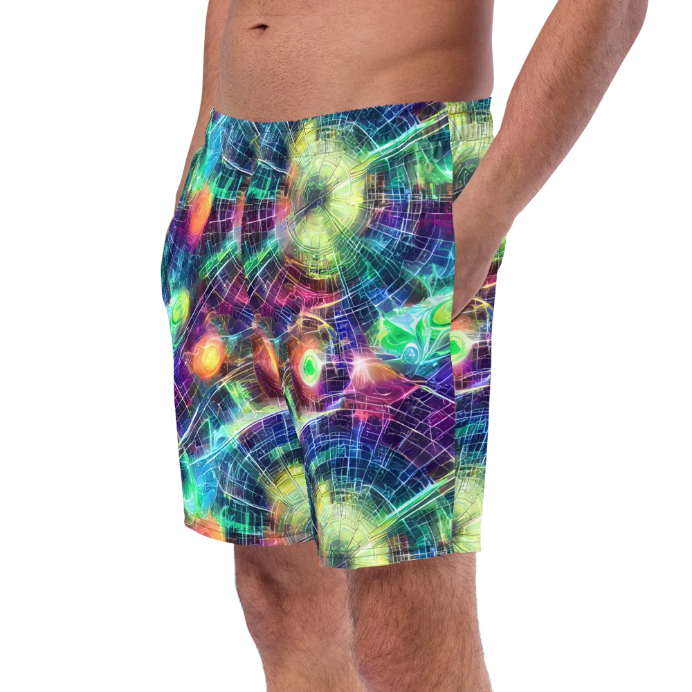 Nova Network on Swim Trunks — Left Front