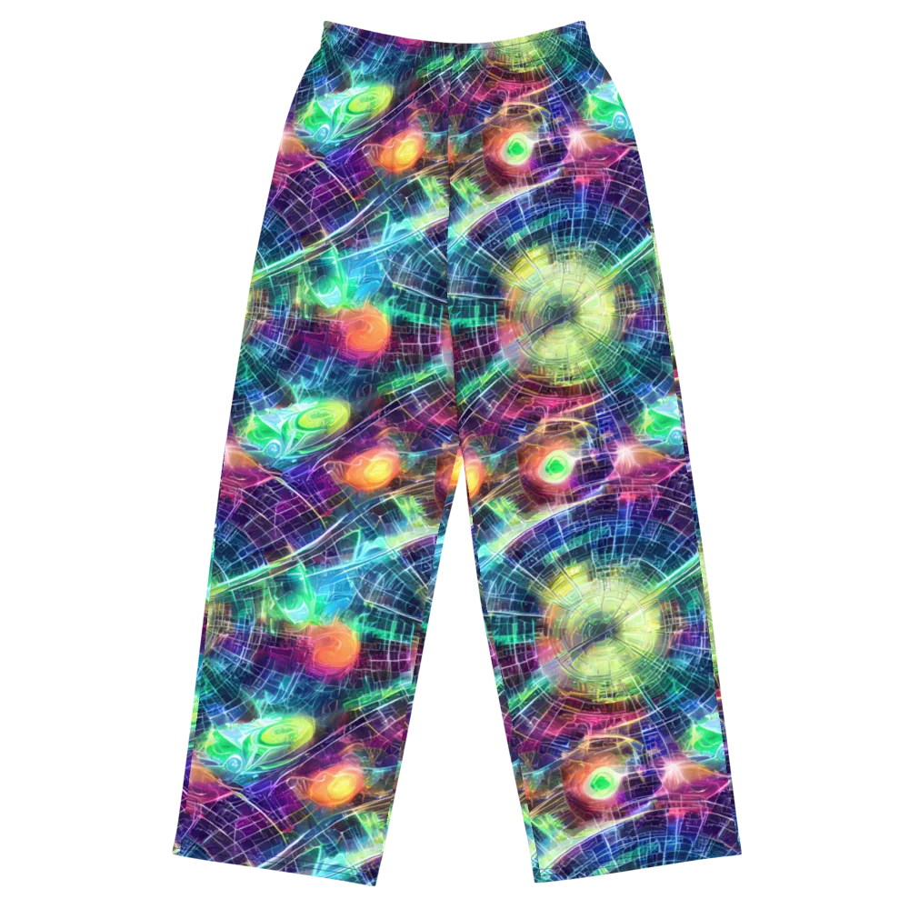 Nova Network on Wide-Leg Pants — Front