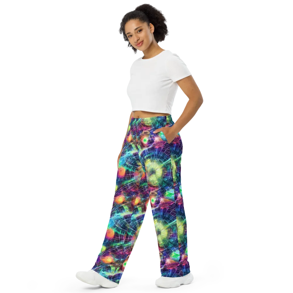 Nova Network on Wide-Leg Pants — Left Front