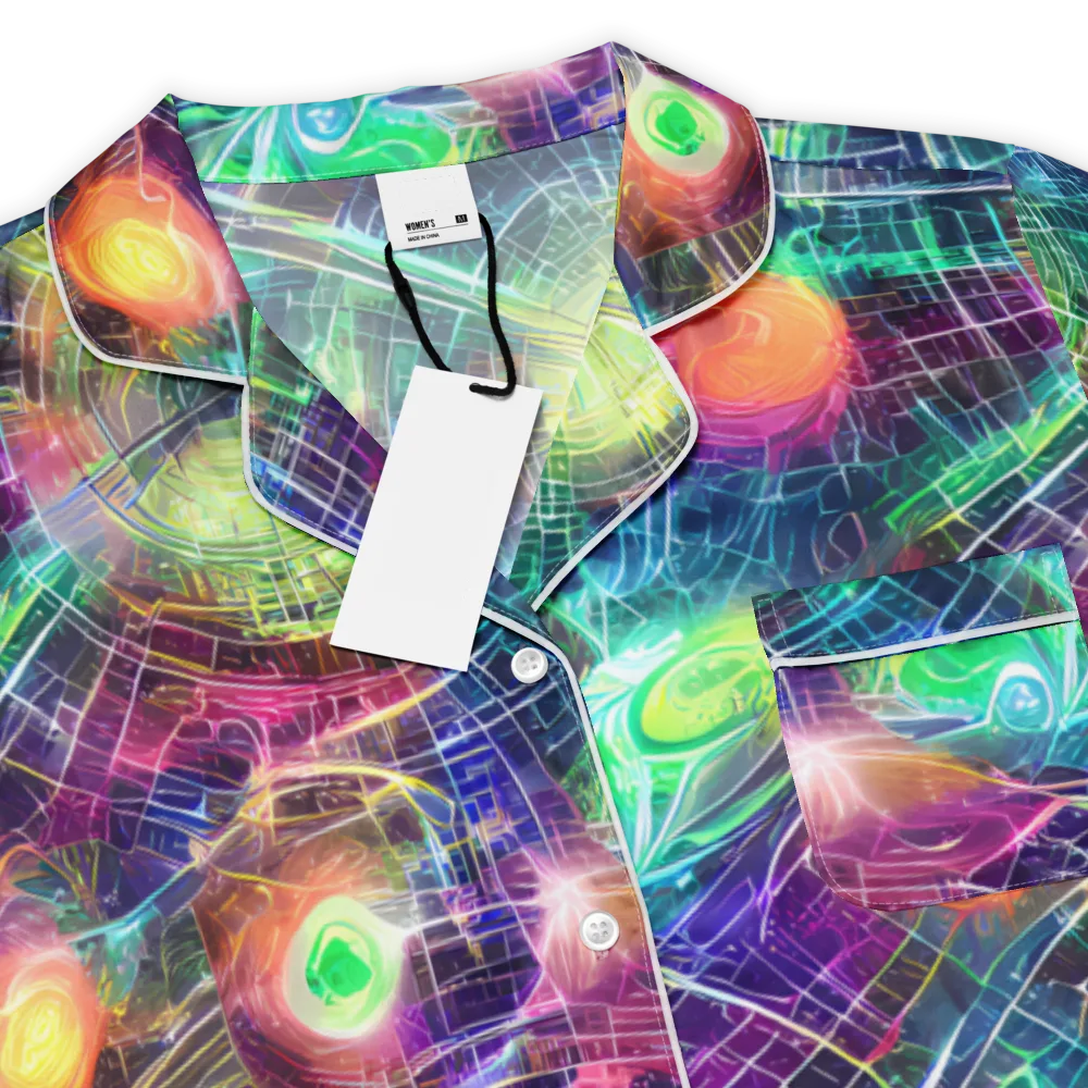Nova Network on Women's Short Sleeve Pajama Top — Product details