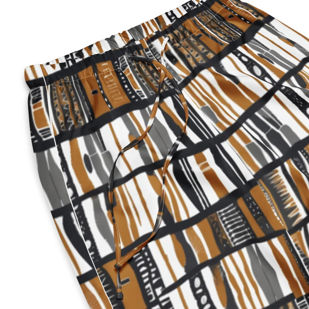 Ochre Rhythm on Women's Pajama Pants — Product details