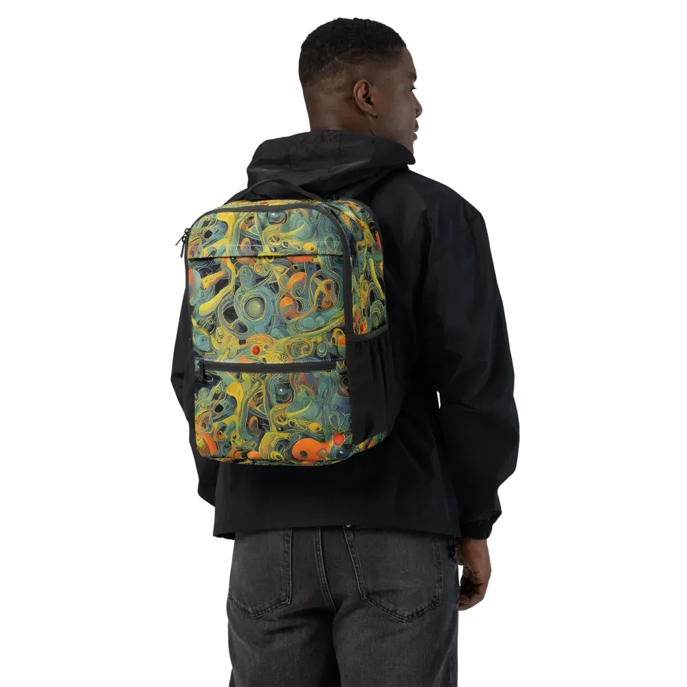 Orbital Tide on Utility Backpack — Back