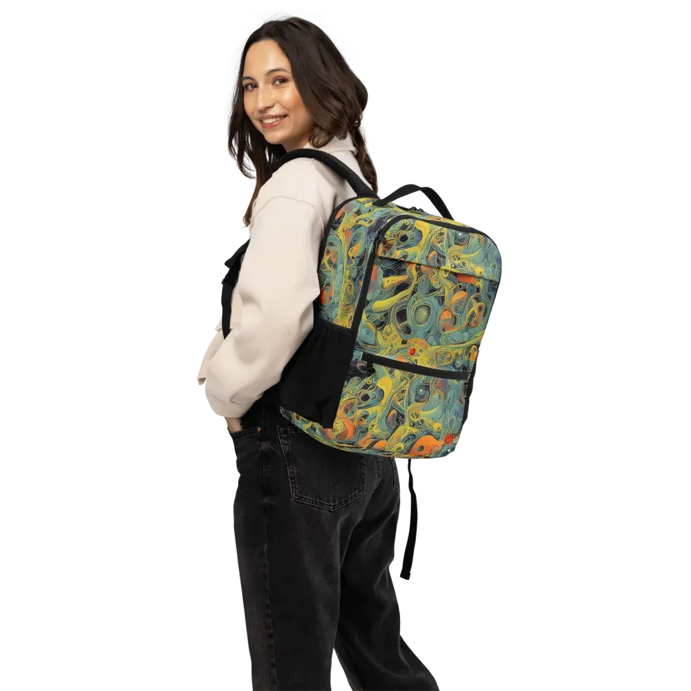 Orbital Tide on Utility Backpack — Back