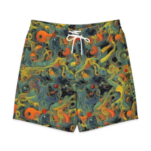 Orbital Tide on a Men's Board Shorts