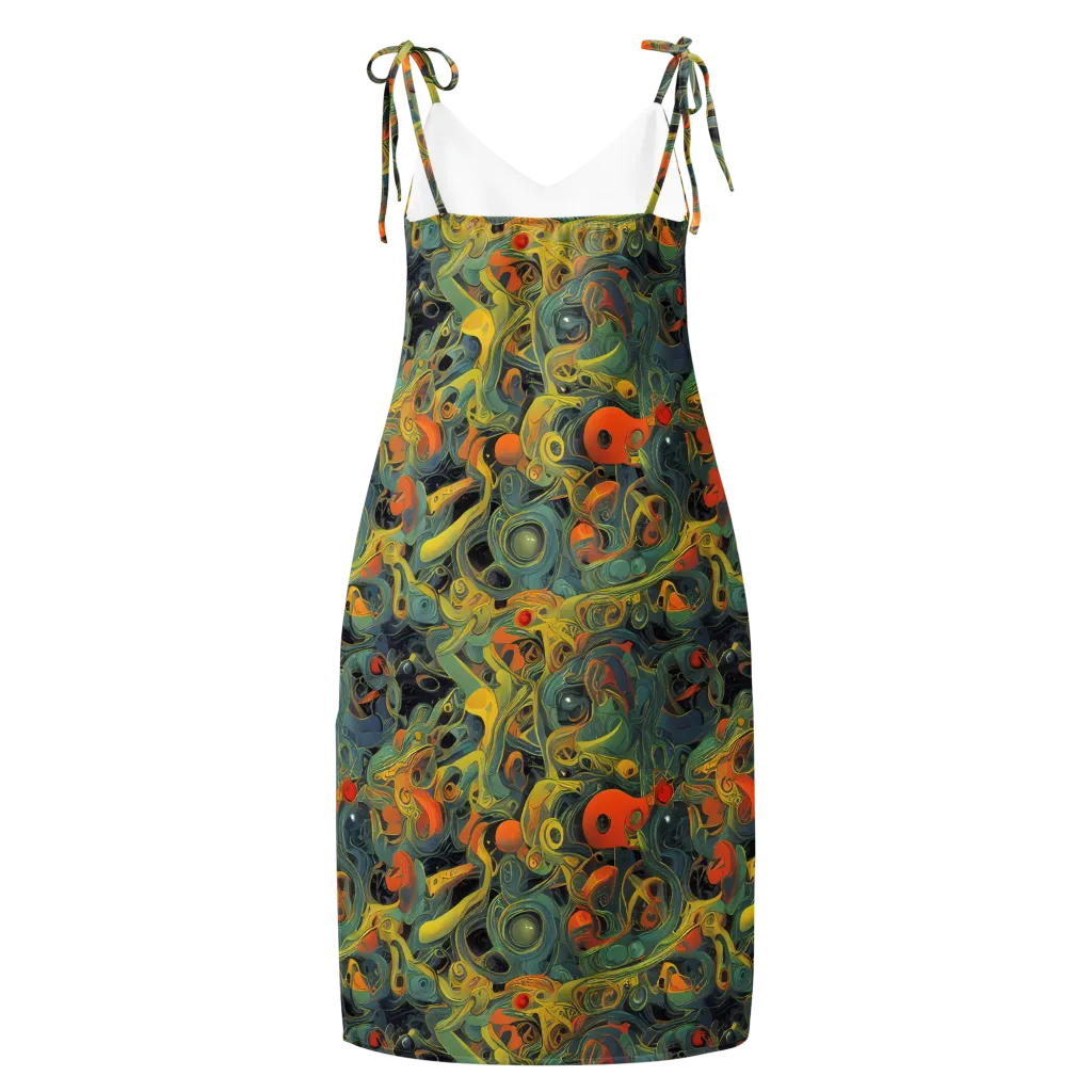 Orbital Tide on Slip Dress — Back
