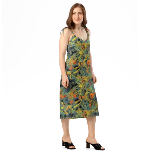 Orbital Tide on a Slip Dress