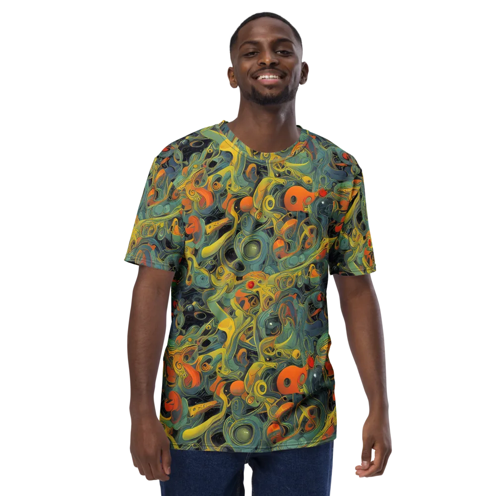 Orbital Tide on Men's Crew Neck T-Shirt — Front