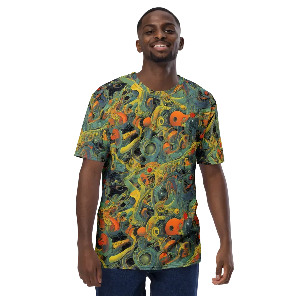 Orbital Tide on Men's Crew Neck T-Shirt — Front