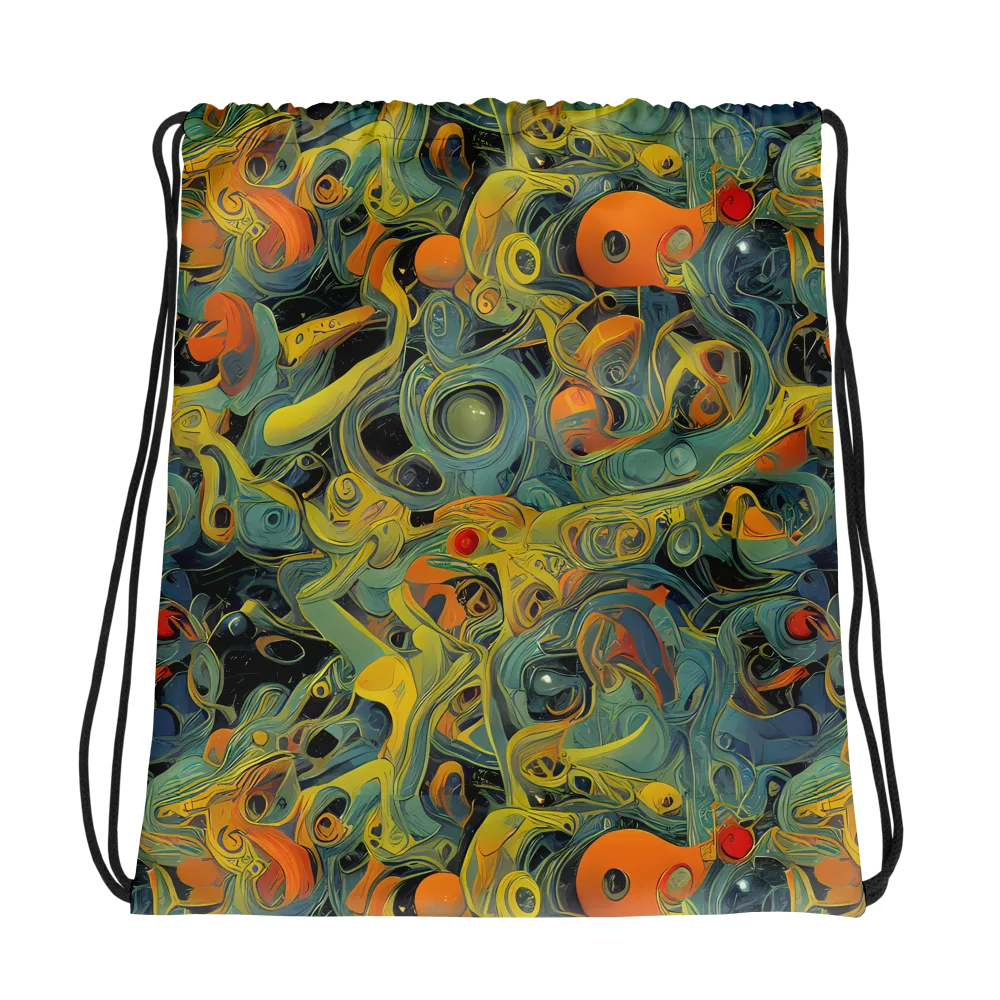 Orbital Tide on Drawstring Bag — Photo